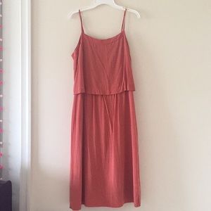 Madewell Silk Midi Dress
